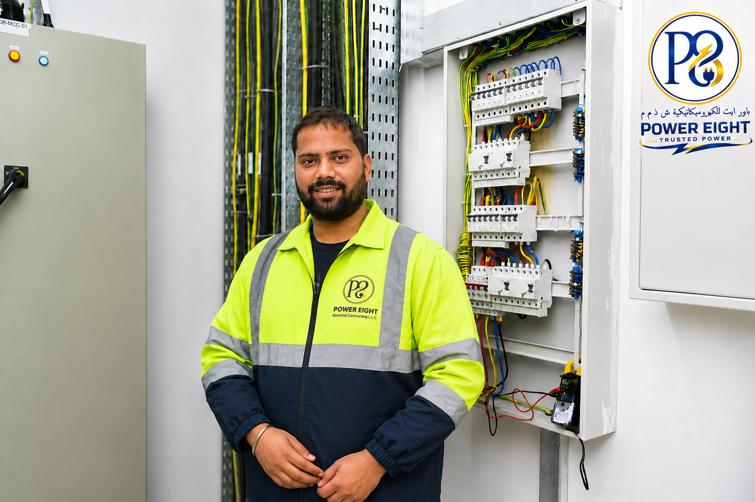 Power Eight Electrical Engineer DEWA Panel Work
