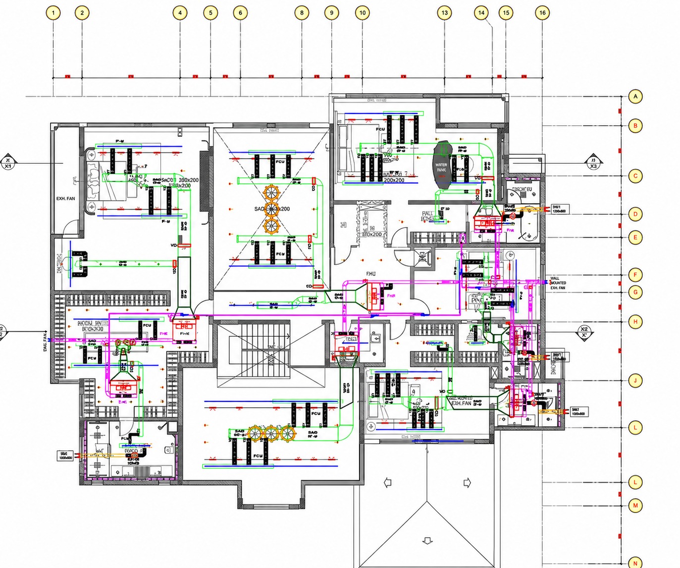 HVAC Drawings and Calculation