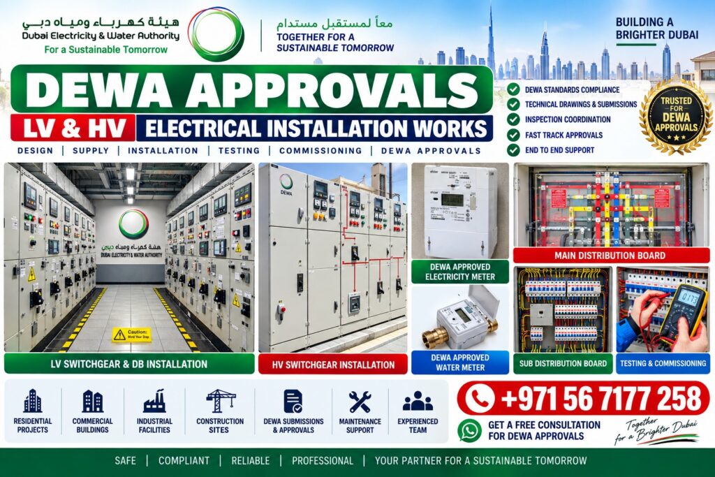 DEWA LV Panel Approval